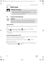 Preview for 32 page of Dometic 9600001404 Operating Manual