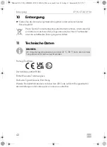 Preview for 42 page of Dometic 9600001404 Operating Manual