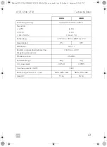 Preview for 43 page of Dometic 9600001404 Operating Manual