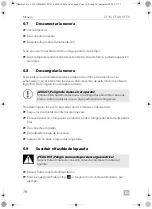 Preview for 76 page of Dometic 9600001404 Operating Manual