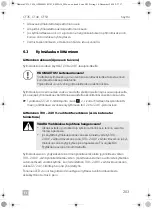 Preview for 203 page of Dometic 9600001404 Operating Manual