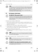 Preview for 205 page of Dometic 9600001404 Operating Manual