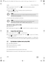 Preview for 206 page of Dometic 9600001404 Operating Manual