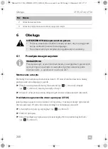 Preview for 240 page of Dometic 9600001404 Operating Manual