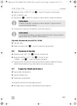 Preview for 263 page of Dometic 9600001404 Operating Manual