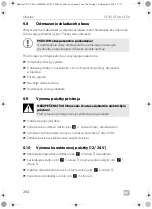 Preview for 264 page of Dometic 9600001404 Operating Manual