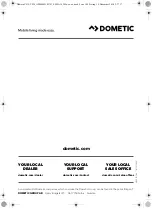 Preview for 308 page of Dometic 9600001404 Operating Manual