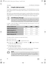 Preview for 18 page of Dometic 9600001409 Operating Manual