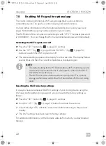 Preview for 22 page of Dometic 9600001409 Operating Manual