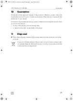 Preview for 29 page of Dometic 9600001409 Operating Manual