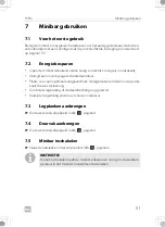 Preview for 111 page of Dometic 9600028822 Operating Manual