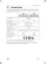 Preview for 227 page of Dometic 9600028822 Operating Manual