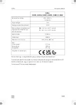 Preview for 259 page of Dometic 9600028822 Operating Manual