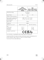 Preview for 260 page of Dometic 9600028822 Operating Manual