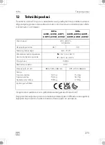 Preview for 273 page of Dometic 9600028822 Operating Manual