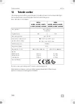 Preview for 288 page of Dometic 9600028822 Operating Manual