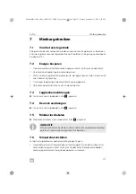 Preview for 111 page of Dometic 9600028826 Operating Manual