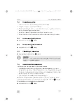 Preview for 127 page of Dometic 9600028826 Operating Manual