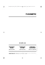 Preview for 428 page of Dometic 9600028826 Operating Manual