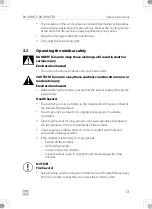 Preview for 13 page of Dometic 9600050033 Installation And Operating Manual