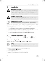 Preview for 16 page of Dometic 9600050033 Installation And Operating Manual