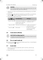 Preview for 33 page of Dometic 9600050033 Installation And Operating Manual