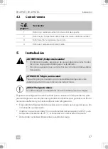 Preview for 57 page of Dometic 9600050033 Installation And Operating Manual