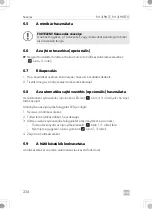 Preview for 224 page of Dometic 9600050033 Installation And Operating Manual