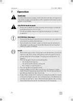 Preview for 14 page of Dometic A 803 E Installation And Operating Manual