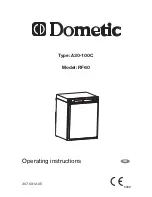 Dometic A30-100C Operating Instructions Manual preview