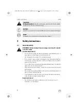 Preview for 8 page of Dometic A30G1 Operating Manual