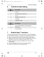 Preview for 77 page of Dometic Breathe Easy Installation And Operating Manual