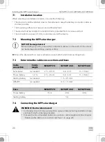 Preview for 20 page of Dometic Buttner MT MPP170 Installation And Operating Manual