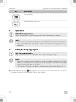 Preview for 22 page of Dometic Buttner MT MPP170 Installation And Operating Manual