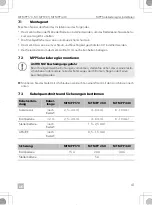 Preview for 41 page of Dometic Buttner MT MPP170 Installation And Operating Manual