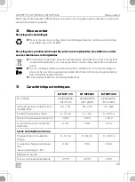 Preview for 69 page of Dometic Buttner MT MPP170 Installation And Operating Manual