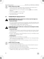 Preview for 96 page of Dometic Buttner MT MPP170 Installation And Operating Manual