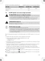 Preview for 105 page of Dometic Buttner MT MPP170 Installation And Operating Manual