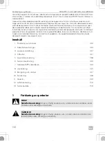 Preview for 132 page of Dometic Buttner MT MPP170 Installation And Operating Manual