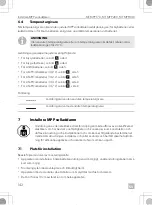 Preview for 142 page of Dometic Buttner MT MPP170 Installation And Operating Manual