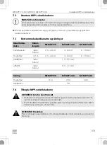 Preview for 163 page of Dometic Buttner MT MPP170 Installation And Operating Manual