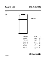 Dometic Caravan RM 7501 Manual preview