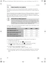 Preview for 40 page of Dometic CFX 100 Professional Operating Manual