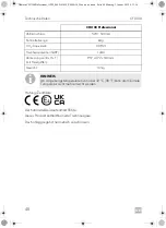 Preview for 48 page of Dometic CFX 100 Professional Operating Manual