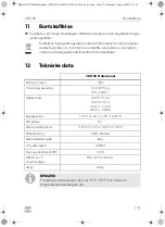 Preview for 171 page of Dometic CFX 100 Professional Operating Manual