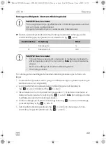 Preview for 201 page of Dometic CFX 100 Professional Operating Manual