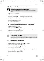 Preview for 226 page of Dometic CFX 100 Professional Operating Manual