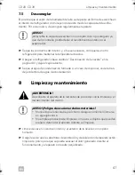 Preview for 41 page of Dometic coolmatic CD 20 Installation And Operating Manual