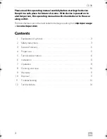 Preview for 2 page of Dometic coolmatic CD 30 Operating Manual