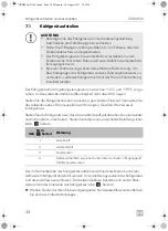 Preview for 34 page of Dometic CoolMatic CRD 50 Installation And Operating Manual